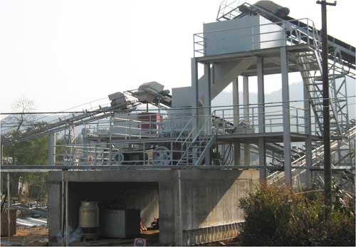 大型石子破碎機生產線