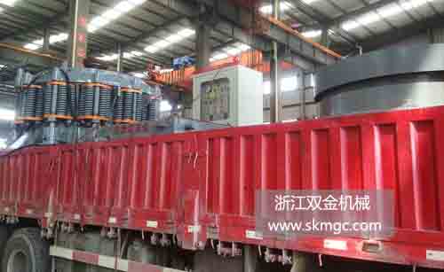 浙江雙金機(jī)械圓錐式破碎機(jī)
