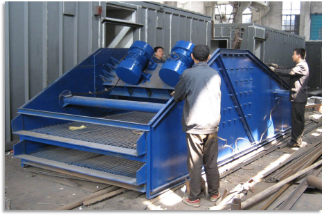 直線振動(dòng)篩的振動(dòng)機(jī)構(gòu)